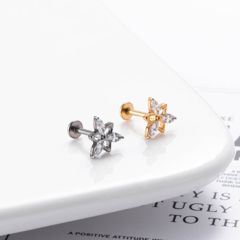 G23 Titanium Plug-in Push Pin Zircon Ear Bone Stud $19.99 Dana Fashion Color: Titanium 545 Gold Specifications: Style1 Women's Accessories Product information: Type: otica stud Process: Electroplating Color: titanium 545-Silver, titanium 545-Gold Material