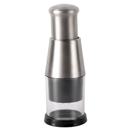 Garlic Crusher Onion Chopper Multipeler Vegetables Chopper Manual Garlic Press Machine Garlic Squeezer Kitchen Gadget $26.23 Dana Fashion format: Black Dana's Kitchen Overview: The stainless steel onion chopper is ideal for chopping onions, vegetables, an