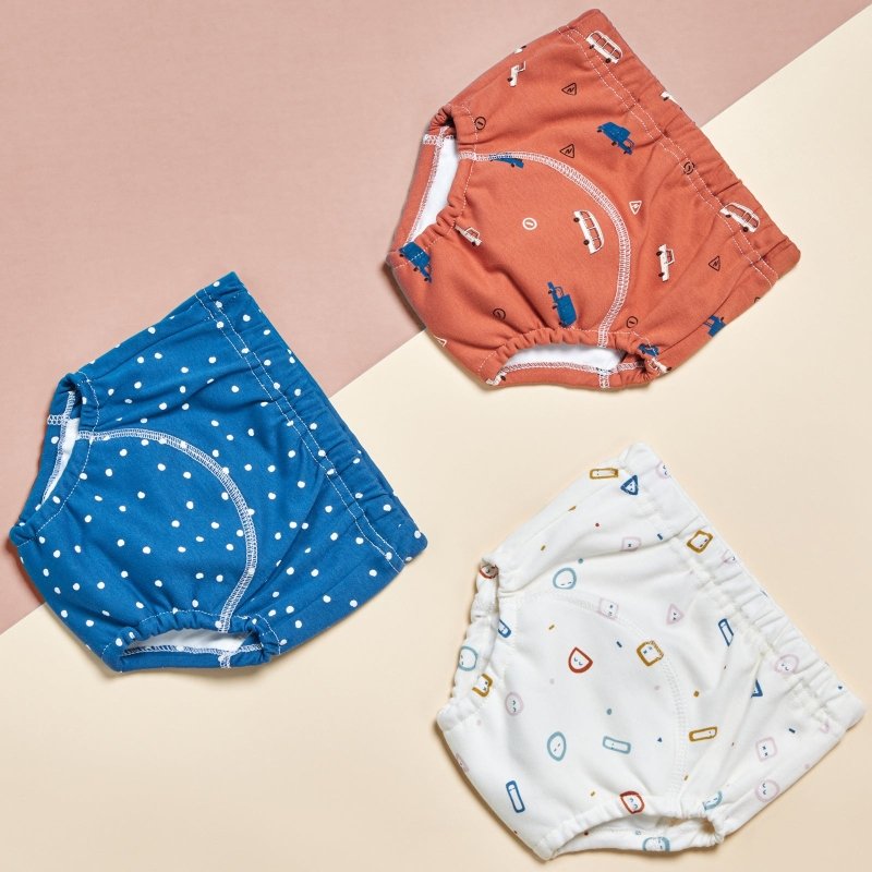 Gauze Baby Training Pants Pure Cotton Breathable 3 Pack $35.83 Dana Fashion Style: Car Size: L Baby Clothing Product information: Color: Rainbow Series, Lamb series, Bee series, Duck series, geometric series, vehicle series, dachshund series, snail series