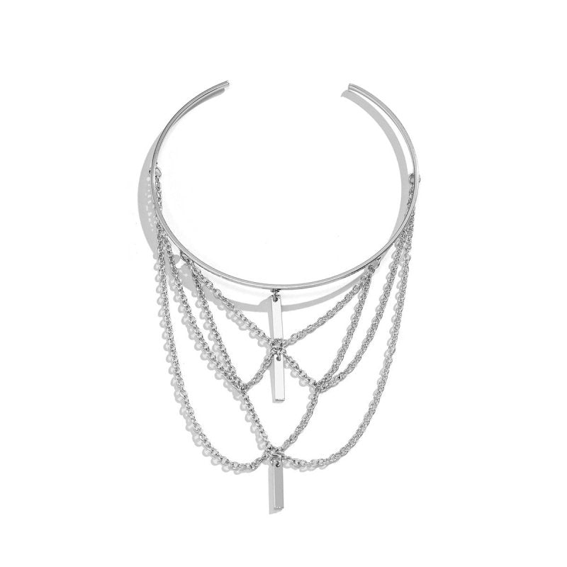 Geometric Cross Tassel Chain Pendant Bracelet Women $10.95 Dana Fashion Color: White K Women's Accessories Product information: Color: 02 gold sheet 0197,02 White K sheet 0197 Material: Metal Popular elements: Tassel, chain Style: Retro Size: Packing list