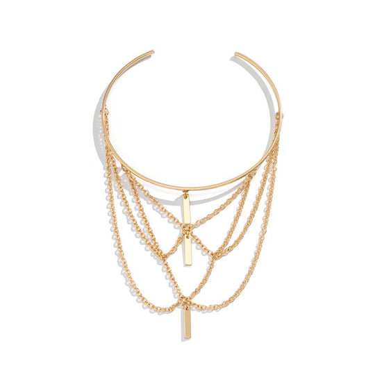 Geometric Cross Tassel Chain Pendant Bracelet Women $10.95 Dana Fashion Color: Gold Women's Accessories Product information: Color: 02 gold sheet 0197,02 White K sheet 0197 Material: Metal Popular elements: Tassel, chain Style: Retro Size: Packing list: A