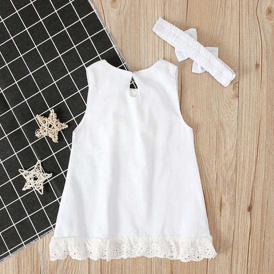 Girls baby sleeveless bow skirt $15.50 Dana Fashion Size: 100 yards Baby Clothing Dress length: above the knee, mini sleeve length Style: bell sleeve Collar: strapless sleeves Length (cm): short Style: official Style: suitable Wearing, in line with your n