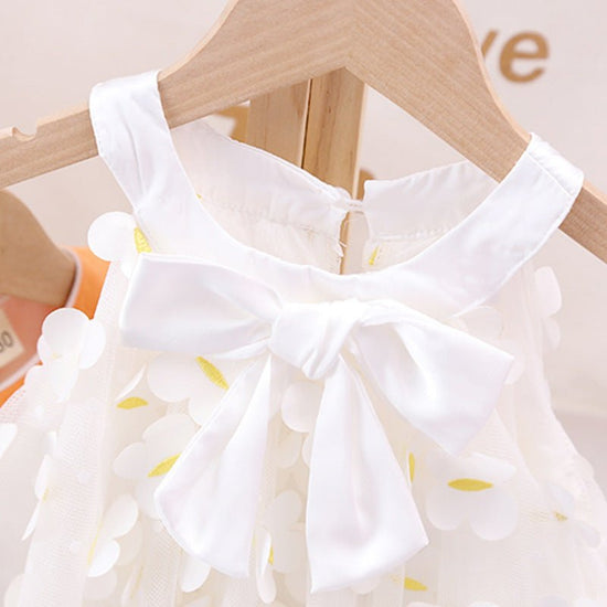 Girls Dress Summer Princess Dress $15.24 Dana Fashion Color: White Child size: 100cm Baby Clothing Product Information： Style: sweet Fabric name: cotton Skirt category: dress Main fabric composition: cotton Main fabric ingredient content: 90 Size Informat
