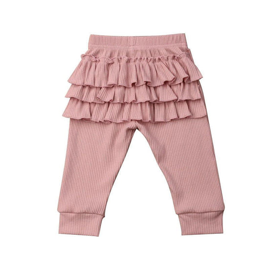Girls' Lace Pants Outer Leggings $28.56 Dana Fashion Color: Beige Suit Height: 100cm Baby Clothing Product information: Pattern: solid color Color: beige, pink, white Suitable height: 70, 80, 90, 100, 110 Style: casual pants Fabric name: Cotton Element: C