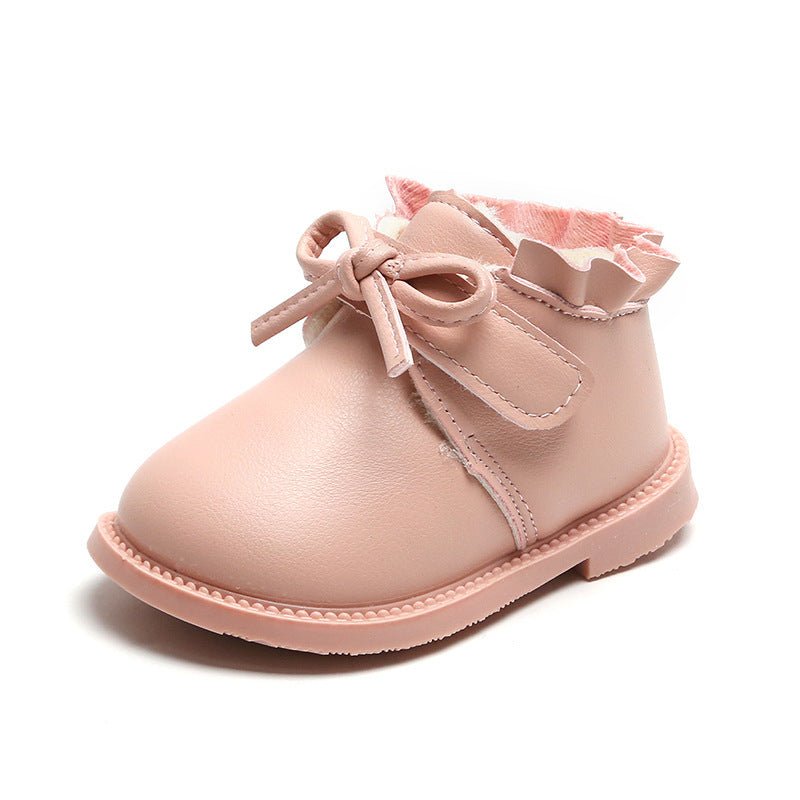 Girls princess shoes soft sole toddler shoes $20.45 Dana Fashion Color: Beige Size: 16 Baby & Mother Girls princess shoes soft sole toddler shoes Product category cotton shoes Applicable gender female Upper material: synthetic leather Way of wearing Velcr