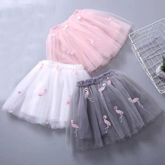 Girls Skirts Mesh Pleated Princess Dress $45.50 Dana Fashion Color: Grey Size: 100 Women's clothing Product Information: Style: all-match Pattern: Cartoon The content of main fabric ingredients: 10%-29% Lining ingredient content: 10%-29% Skirt type: pleat