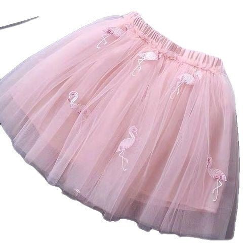 Girls Skirts Mesh Pleated Princess Dress $45.50 Dana Fashion Color: Lotus root Size: 100 Women's clothing Product Information: Style: all-match Pattern: Cartoon The content of main fabric ingredients: 10%-29% Lining ingredient content: 10%-29% Skirt type: