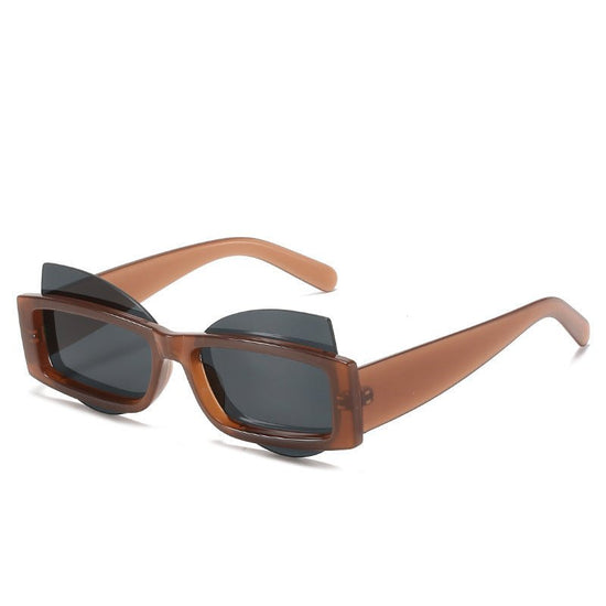 Glasses Fashion Cat Glasses PC Lens Carved Glasses $20.00 Dana Fashion Color: Tea frame gray flakes style: The New Women's Accessories Product information: Glasses structure; frame Lens material: PC Style: Personality Frame material: PC Anti-UV grade: UV4