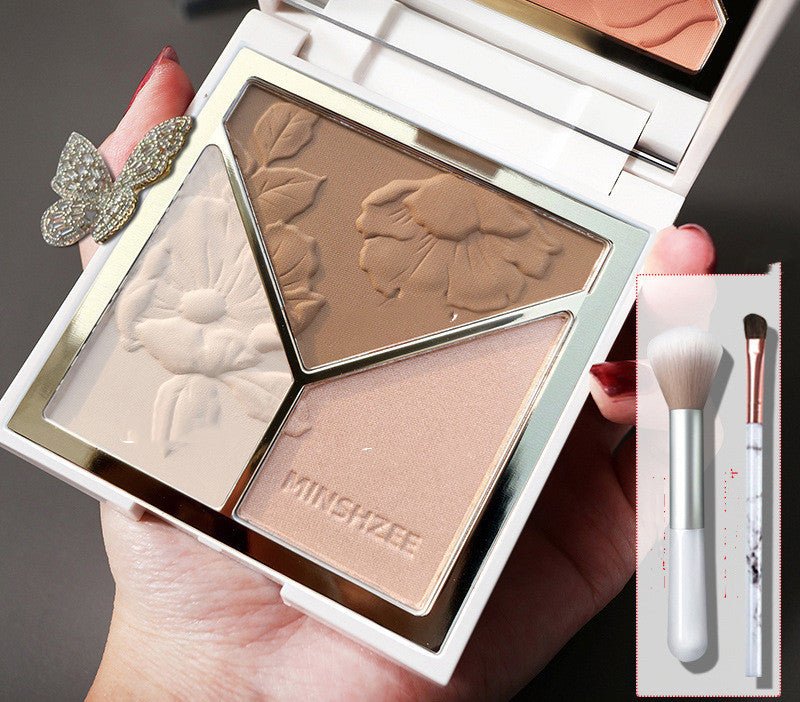 Glitter Matte Nose Shadow Blush New $19.50 Dana Fashion style: G makeup Product information Specifications: normal specifications Model: M6009 Light and Shadow Artist Repairing Disk Series: Youth Series Image: Young Girl Skin Type: General Shelf life: 3 y