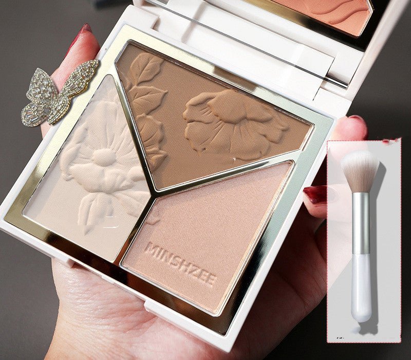 Glitter Matte Nose Shadow Blush New $19.50 Dana Fashion style: D makeup Product information Specifications: normal specifications Model: M6009 Light and Shadow Artist Repairing Disk Series: Youth Series Image: Young Girl Skin Type: General Shelf life: 3 y