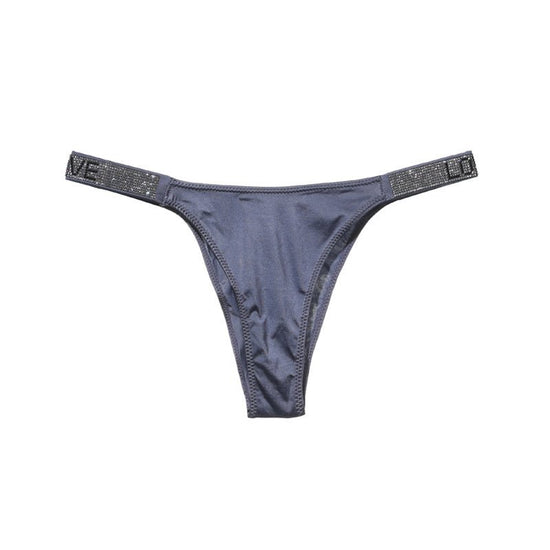 Glossy Thin Belt Hip-Lifting Sports Fitness Underwear Women $29.50 Dana Fashion Color: Blue Size: L Women's clothing Specification: Function: Hip lift Material: Polyester fiber (polyester) Style: Sexy Waist type: High waist Clothing style details: Diamond