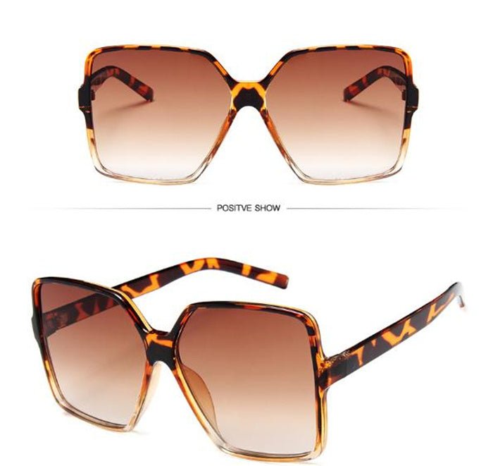Goggles Women Sunglasses Personality And Elegance $27.75 Dana Fashion style: E Women's Accessories Product information: Style: personality, elegant, avant-garde and comfortable Applicable gender: female Style: A bright black double gray, B bright black fu