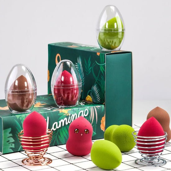 Gourd Water Drop Makeup Egg Makeup Tools Gift Box $15.11 Dana Fashion Style: Rectangle Color: Brown makeup Overview: Dry and wet dual use, quick makeup application, tight pores, no powder, enlarged. When exposed to water, easy makeup application. Differen
