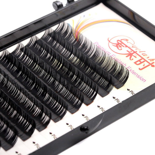 Grafting false eyelashes $19.99 Dana Fashion Style: B Size: 0.05mm makeup Material: Korea Silk Volume Lashes Curl: B/C/D Thickness: 0.05 0.07 0.10 0.12 0.15 0.20 0.25mm