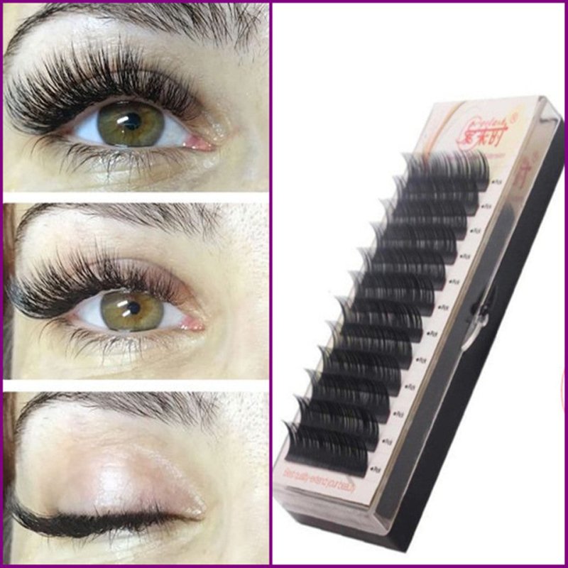Grafting false eyelashes $19.99 Dana Fashion Style: B Size: 0.05mm makeup Material: Korea Silk Volume Lashes Curl: B/C/D Thickness: 0.05 0.07 0.10 0.12 0.15 0.20 0.25mm