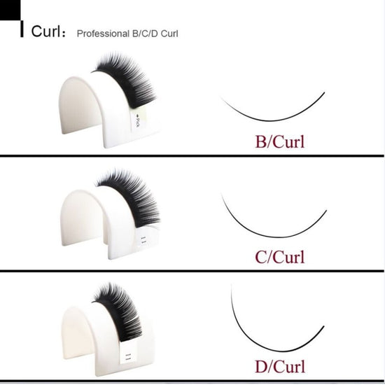 Grafting false eyelashes $19.99 Dana Fashion Style: B Size: 0.05mm makeup Material: Korea Silk Volume Lashes Curl: B/C/D Thickness: 0.05 0.07 0.10 0.12 0.15 0.20 0.25mm