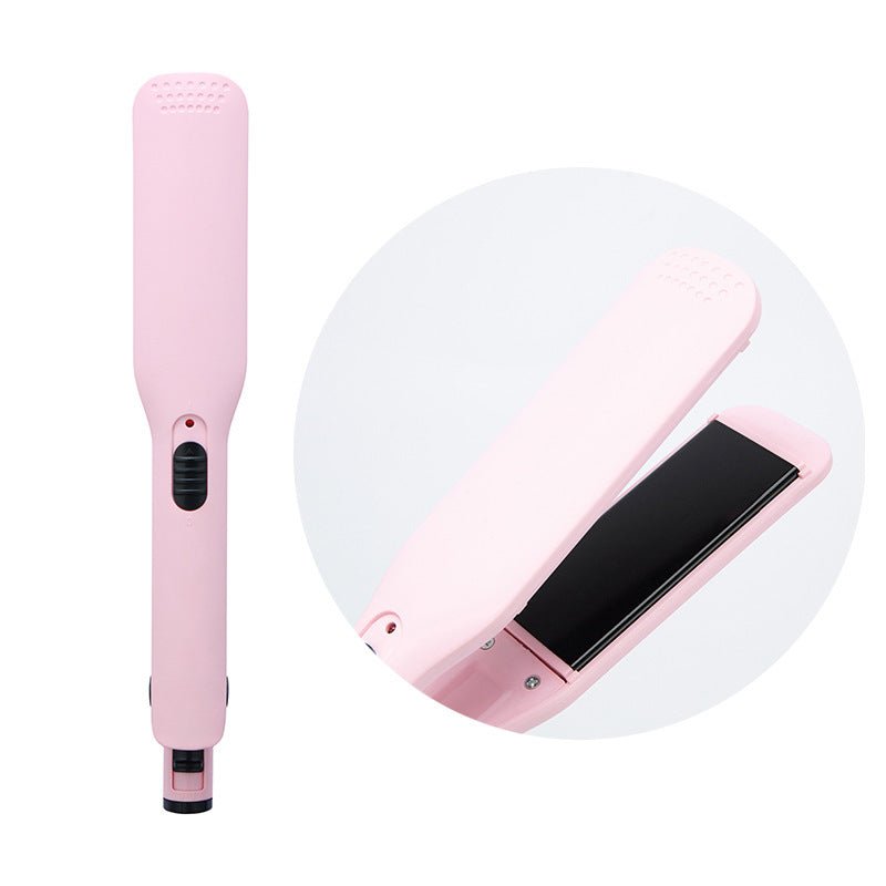 Hair Curler And Straightener Dual-use Electric Hair Straightener $37.36 Dana Fashion Color: Black Electrical outlet: EU Beauty Tools Product information: Product material: PET Product size: 32*4.5*3.0cm Adjustment gear: 1 gear Item model number: LOVE 207