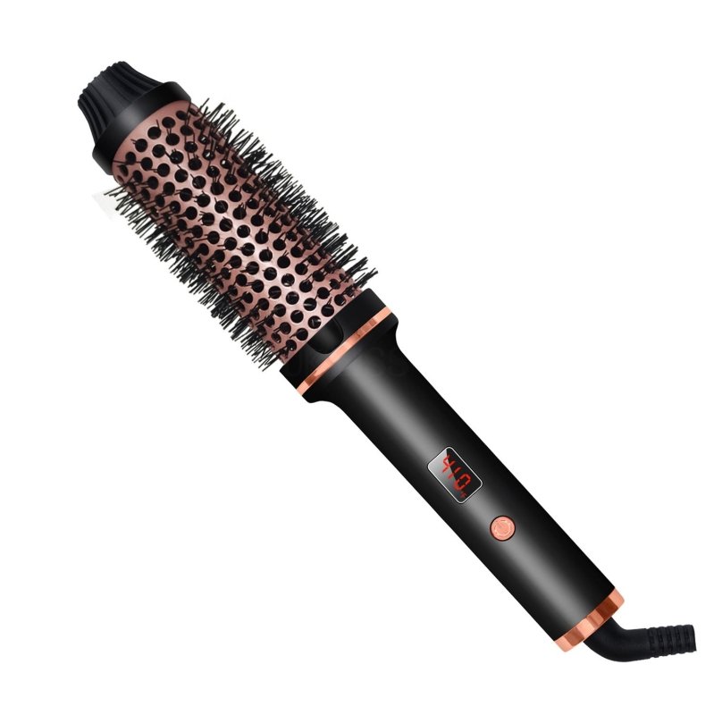 Hair Curler Straight Comb Multifunctional Household Portable $63.94 Dana Fashion Color: Black set Electrical outlet: EU Beauty Tools Product information: Power: European standard, American Standard, British Standard Power supply mode: Wired (AC) Color: Bl