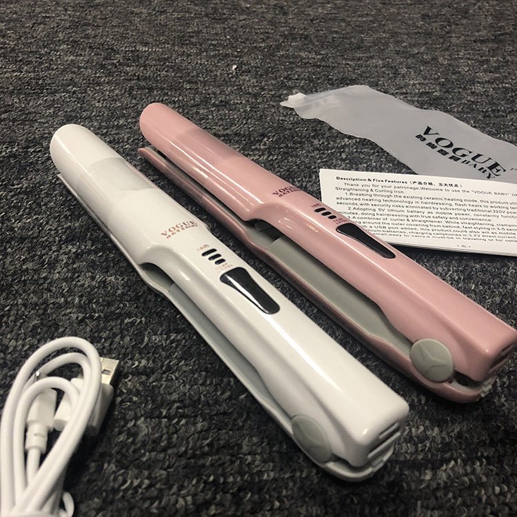 Hair curler $24.38 Dana Fashion Model: SUB Color: Pink Beauty Tools Product Name: Wireless Curler Product material: wear-resistant insulation shell, Japan imported film heating element Product power: 22W Battery capacity: 2200mah Power output: 5V 1A Power