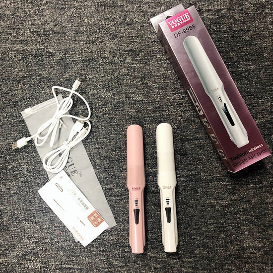 Hair curler $24.38 Dana Fashion Model: SUB Color: Pink Beauty Tools Product Name: Wireless Curler Product material: wear-resistant insulation shell, Japan imported film heating element Product power: 22W Battery capacity: 2200mah Power output: 5V 1A Power