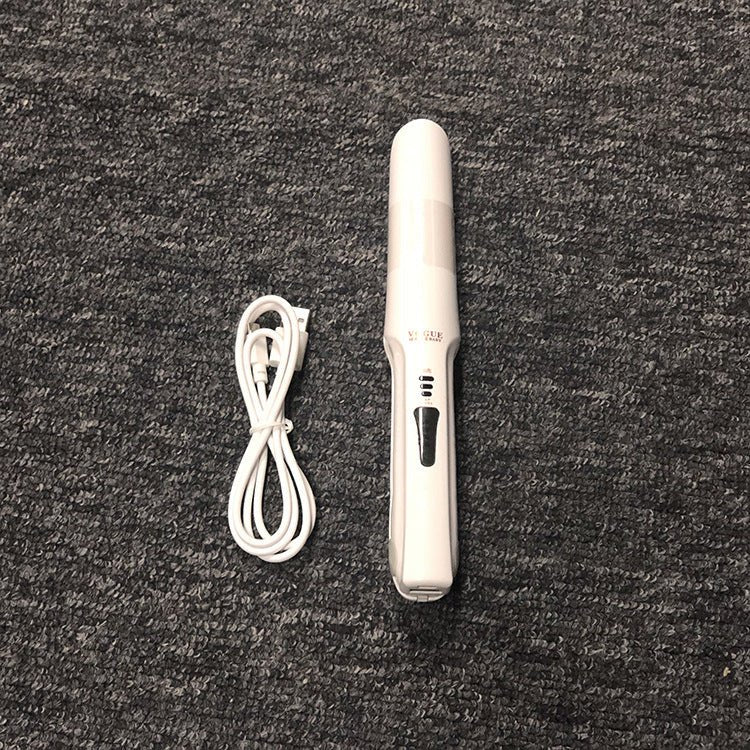 Hair curler $24.38 Dana Fashion Model: SUB Color: White Beauty Tools Product Name: Wireless Curler Product material: wear-resistant insulation shell, Japan imported film heating element Product power: 22W Battery capacity: 2200mah Power output: 5V 1A Powe