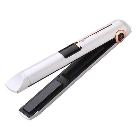 Hair curler $59.99 Dana Fashion Power: Pearl White Beauty Tools Product Details Name: Wireless splint hair straightener Material: PC, PA66 Charging cable: micro USB charging cable (1 meter) Charging time: 3 hours - 4 hours Standby working time 205 ° up to