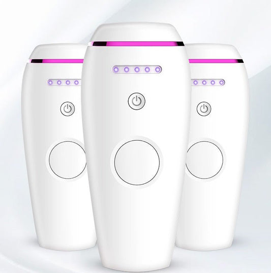 Hair removal instrument $189.90 Dana Fashion Color: 1 Beauty Tools Depilatory laser permanent male and female hair removal Working principle: photon IPL Input power: 36W Gear setting: 5 adjustable Retention spectrum: 510nm Output voltage: 110V-220V Irradi