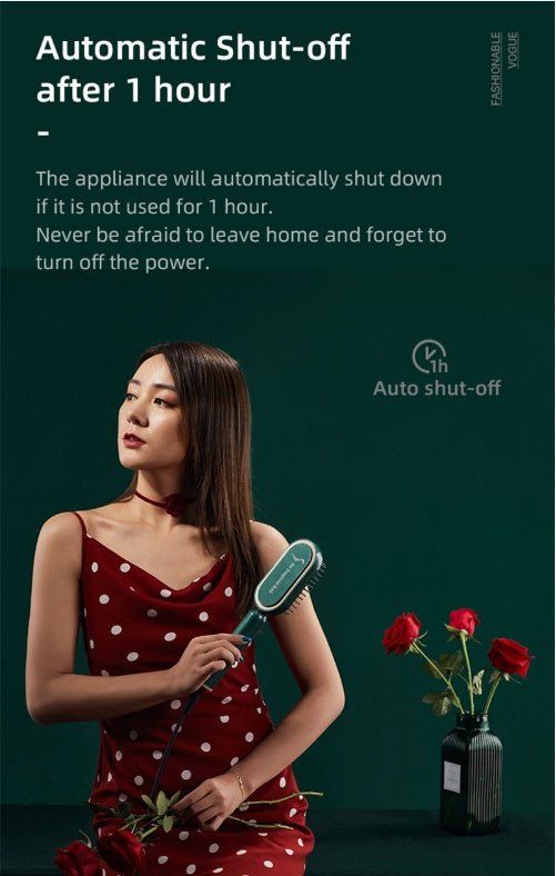 Hair Straightener Brush Hair Styling Tools Other Hair Salon Equipment Transfer Print Surface $50.00 Dana Fashion Color: Grey Electrical outlet: EU Beauty Tools Product information: Product Category: Hair Straightener Heat conductor material: tourmaline ce