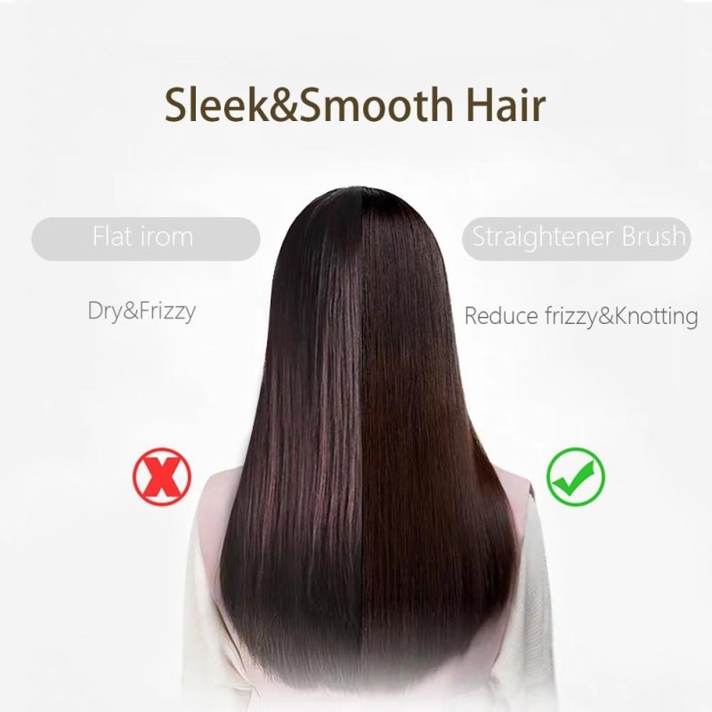 Hair Straightener Comb Hair Electric Brush Comb Irons Auto Straight Hair Comb $39.00 Dana Fashion Model: EU Beauty Tools Material ABS origin zhejiang product launch date 2018 Power mode plug-in specification 25.5*6* 4.2cm brand brand Model etr-25 weight 0