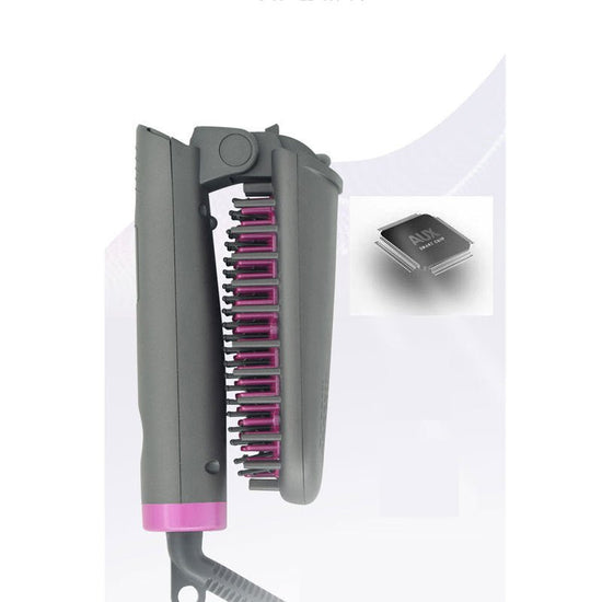 Hair Straightener, Curly Hair, Wet And Dry, Lazy Portable Negative Ion Straightener $50.50 Dana Fashion Color: Green power: AU Beauty Tools Product information: Product Category: Hair Straightener Power supply mode: plug-in Heat conductor material: tourma