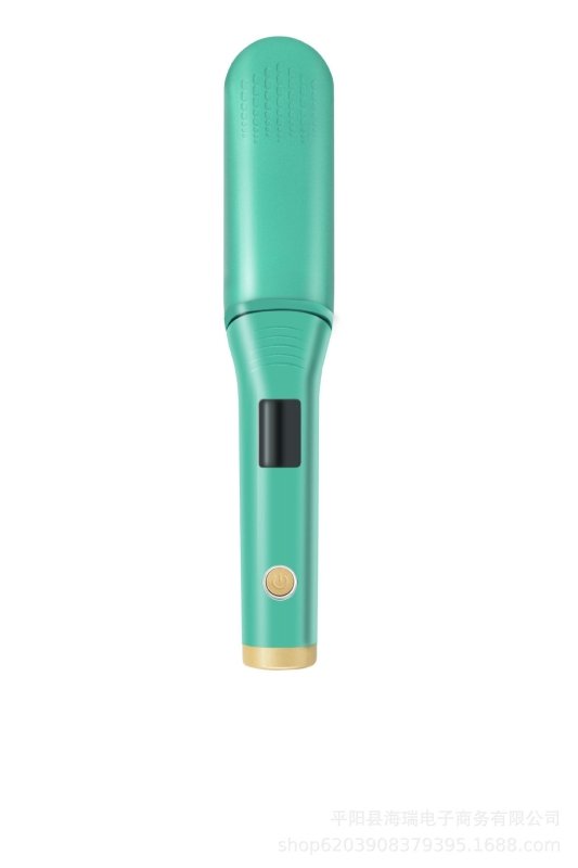 Hair Straightener, Curly Hair, Wet And Dry, Lazy Portable Negative Ion Straightener $50.50 Dana Fashion Color: Green power: AU Beauty Tools Product information: Product Category: Hair Straightener Power supply mode: plug-in Heat conductor material: tourma