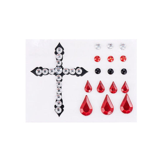 Halloween Dressing Cosmetics Cross-border Black Lipstick Smoky Makeup Plasma Stickers Halloween Painted Set $25.50 Dana Fashion Color Classification: WH 235 makeup Product information: Color: Black Applicable people: general Specification: Standard specif