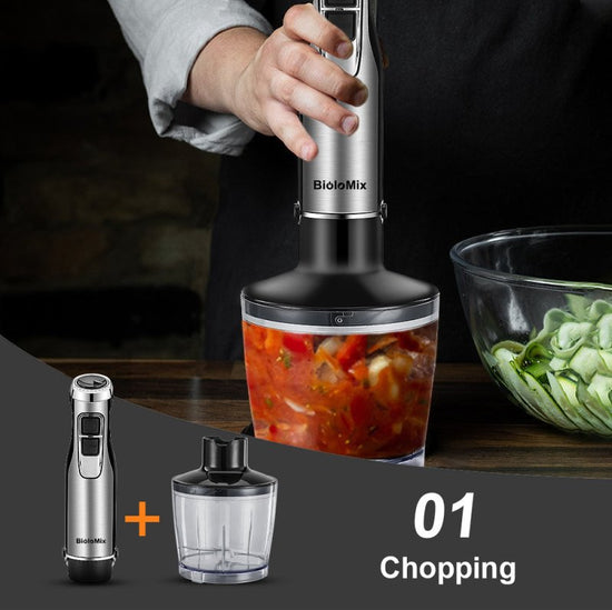 Hand held blender $164.50 Dana Fashion Color: Black Specifications: EU Dana's Kitchen Features : -[Tools for a New Lifestyle] : If you're looking for a way to make preparing meals easier, smarter, and more intuitive, well, you've just found it! This Biolo