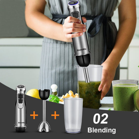 Hand held blender $164.50 Dana Fashion Color: Black Specifications: EU Dana's Kitchen Features : -[Tools for a New Lifestyle] : If you're looking for a way to make preparing meals easier, smarter, and more intuitive, well, you've just found it! This Biolo