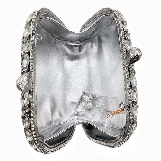 Hand-held New Diamond Evening Bag $156.00 Dana Fashion Color: Black Women's Bags Product information: Lining texture: PU Applicable scenarios: Daily matching Color: Crystal yellow, champagne, silver, green, purple, red, rose red, royal blue, black, gold c