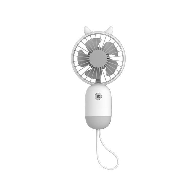 Handheld portable mini fan $38.12 Dana Fashion Color: White Toys & Hobbies Product name: cute hand-held fan Rated voltage: 3.7V Rated power: 1.5W Battery capacity: 500mAh Material: ABS + silicone Charging time: 2 hours Working time: 2.5-4 hours (depending