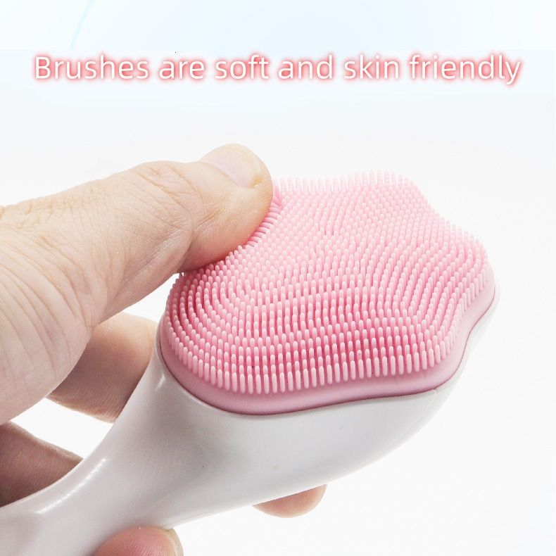 Handheld Silicone Face Scrubber Exfoliator, Face Brushes For Cleansing And Exfoliating, Manual Facial Cleansing Brush, Gentle Soft Face Wash Brush For Sensitive, Delicate, Dry Skin $43.99 Dana Fashion Color: Blue Beauty Tools Enlarge Brush Head - Cat Paw