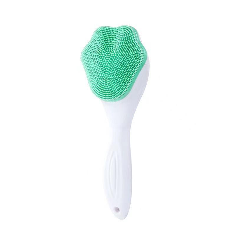 Handheld Silicone Face Scrubber Exfoliator, Face Brushes For Cleansing And Exfoliating, Manual Facial Cleansing Brush, Gentle Soft Face Wash Brush For Sensitive, Delicate, Dry Skin $43.99 Dana Fashion Color: Green Beauty Tools Enlarge Brush Head - Cat Paw