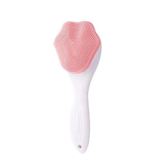 Handheld Silicone Face Scrubber Exfoliator, Face Brushes For Cleansing And Exfoliating, Manual Facial Cleansing Brush, Gentle Soft Face Wash Brush For Sensitive, Delicate, Dry Skin $43.99 Dana Fashion Color: Pink Beauty Tools Enlarge Brush Head - Cat Paw