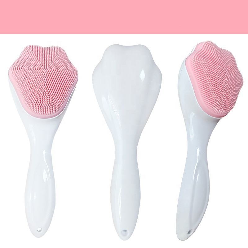 Handheld Silicone Face Scrubber Exfoliator, Face Brushes For Cleansing And Exfoliating, Manual Facial Cleansing Brush, Gentle Soft Face Wash Brush For Sensitive, Delicate, Dry Skin $43.99 Dana Fashion Color: Blue Beauty Tools Enlarge Brush Head - Cat Paw