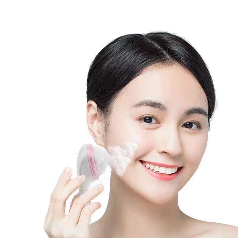 Handheld Silicone Face Scrubber Exfoliator, Face Brushes For Cleansing And Exfoliating, Manual Facial Cleansing Brush, Gentle Soft Face Wash Brush For Sensitive, Delicate, Dry Skin $43.99 Dana Fashion Color: Blue Beauty Tools Enlarge Brush Head - Cat Paw