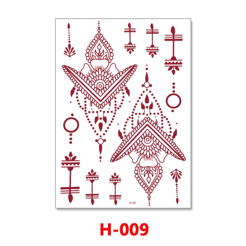 Hannah Red Lace Water Transfer Tattoo Sticker $7.30 Dana Fashion Pattern: H009 Size: 148X210MM Women's Accessories Product information: Pattern: H-001,H-002,H-003,H-004,H-005,H-006,H-007,H-008,H-009 Manufacturing process: transfer printing Material: craft