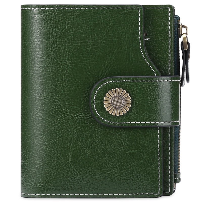 Hasp Clutch Girls Coin Pocket Multifunctional Card Holder $39.00 Dana Fashion Color: Retro Green Women's Bags Product information: Lining texture: Polyester Applicable scenario: Daily configuration Color: wine red [with gift box] anti-theft credit card, M