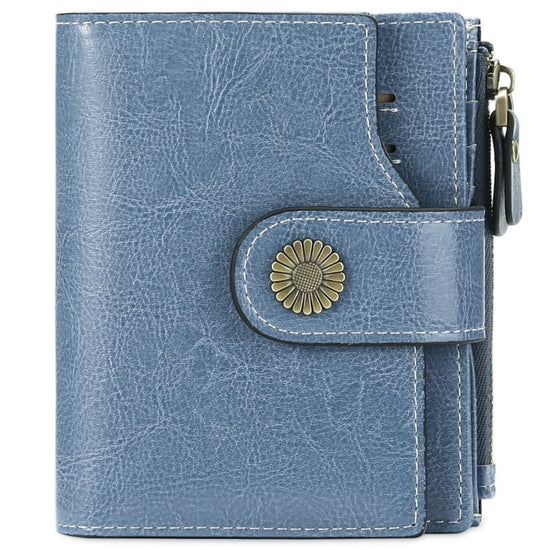 Hasp Clutch Girls Coin Pocket Multifunctional Card Holder $39.00 Dana Fashion Color: Customized Gray And Blue Women's Bags Product information: Lining texture: Polyester Applicable scenario: Daily configuration Color: wine red [with gift box] anti-theft c