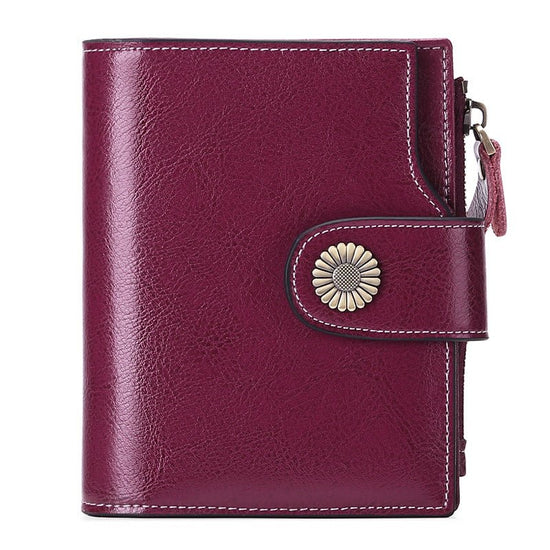 Hasp Clutch Girls Coin Pocket Multifunctional Card Holder $39.00 Dana Fashion Color: Custom Dark Purple Women's Bags Product information: Lining texture: Polyester Applicable scenario: Daily configuration Color: wine red [with gift box] anti-theft credit