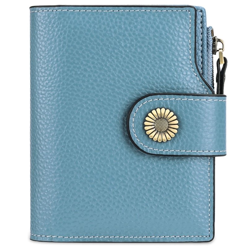 Hasp Clutch Girls Coin Pocket Multifunctional Card Holder $39.00 Dana Fashion Color: Light Blue Milled Women's Bags Product information: Lining texture: Polyester Applicable scenario: Daily configuration Color: wine red [with gift box] anti-theft credit c