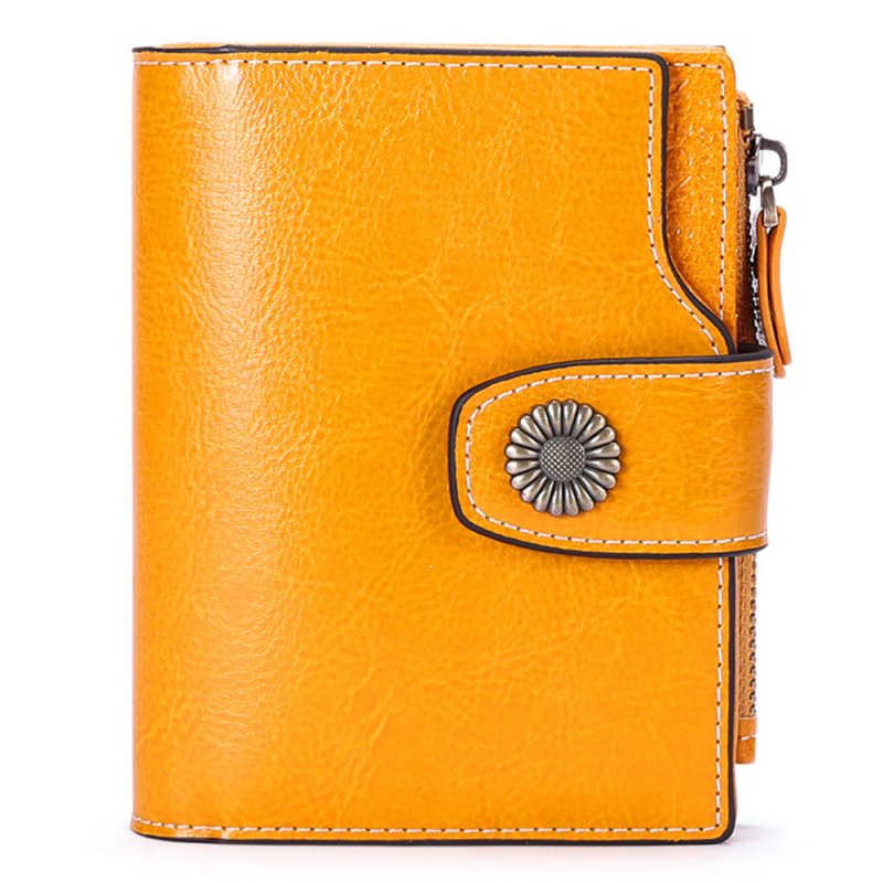 Hasp Clutch Girls Coin Pocket Multifunctional Card Holder $39.00 Dana Fashion Color: Palaeo Yellow Women's Bags Product information: Lining texture: Polyester Applicable scenario: Daily configuration Color: wine red [with gift box] anti-theft credit card,