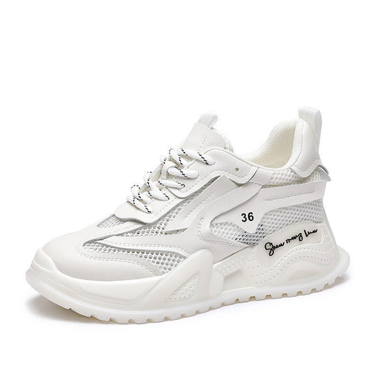 Height Increasing Insole Suction Film Bottom Dad Shoes Women $89.50 Dana Fashion Color: Green Height Increasing Insole size: 32 Women's shoes Product information: Pattern: Solid color Applicable sports: Universal Lining material: Mesh Color: White height