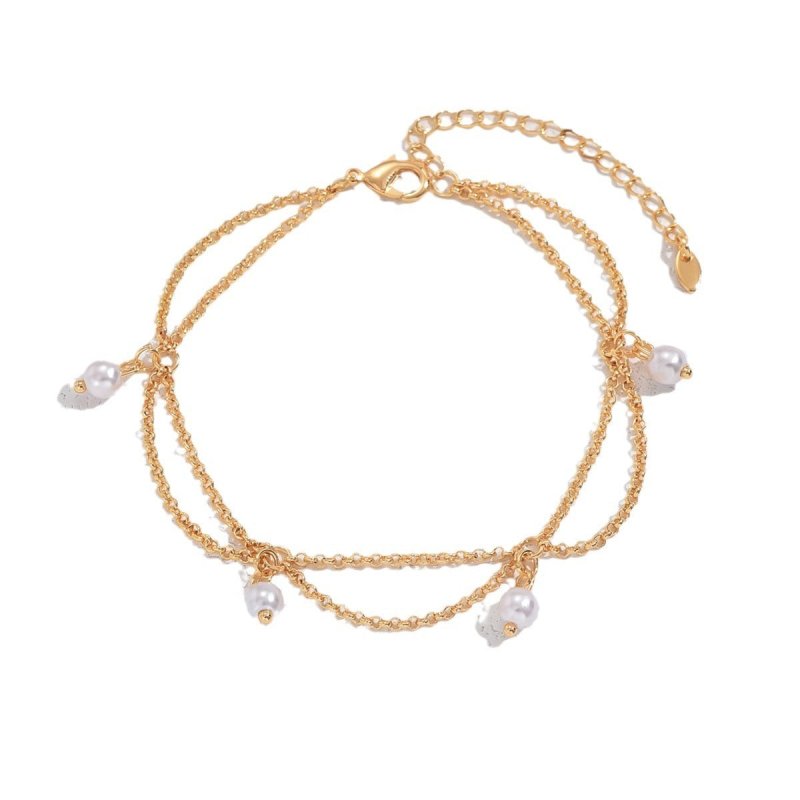 Hexagonal Star With Pearl Anklet Elegant High-grade Design Light Luxury $23.77 Dana Fashion Color: Gold Inlaid Pearl Style Women's Accessories Product information: Color: gold with Pearl Style: Women's Material: Copper Shape: Star Style: affordable luxury