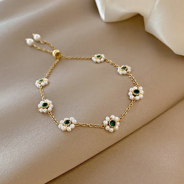Pearl Flower S145 Gold